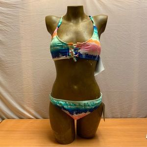 NWT California Sunshine Bikini Swimsuit